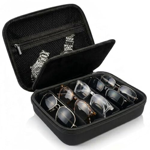 Étui lunettes soleil portable pour 5 paires l'accessoire idéal de vos vacances