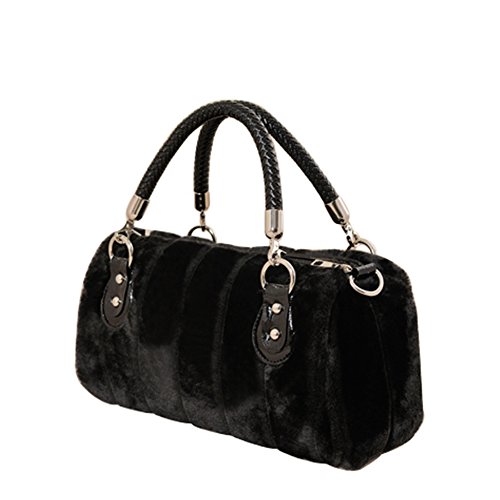 Sacs à main des femmes tendance - Sac bandoulière en peluche mode