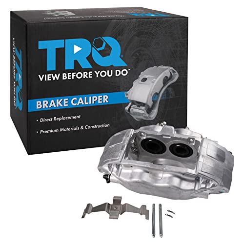 Image of TRQ Front Right Brake Caliper w /Bracket Passenger Side