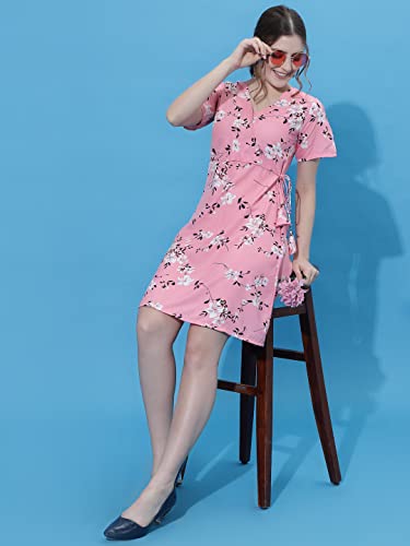 Image of OOMPH! Women's Crepe A-Line Mini Dress Pack of 1