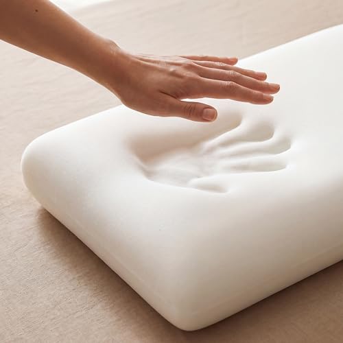 Miniatura 3 de Todocama Almohada Viscoelástica Aloe Vera (Pack 2 Unidades 75 cm), Núcleo Compacto Viscoelástico para Cervicales y Cuello, Firmeza Media-Alta, Doble Funda con Cremallera.