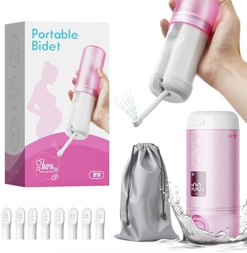 Portable Bidet - 250ml Tank Peri Bottle for Women with 5 Pressure...