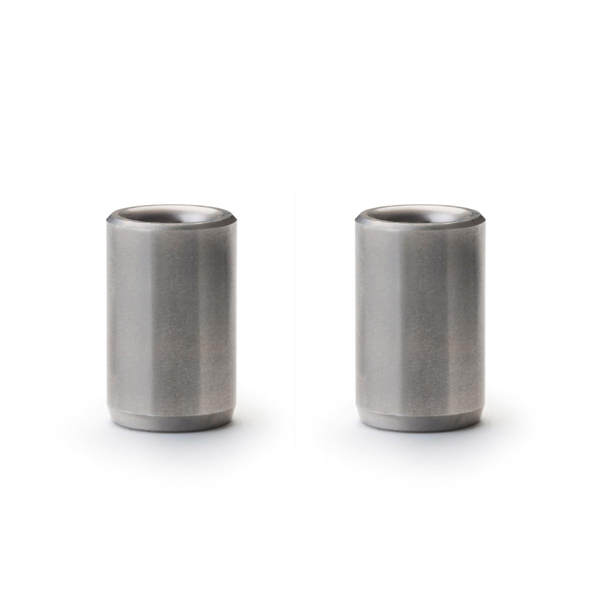 Ganter Normelemente Set of 2 Positioning Bushings/Drill Bushings - DIN 179-B12-12-A | Hardened Steel | Bore: 12 mm