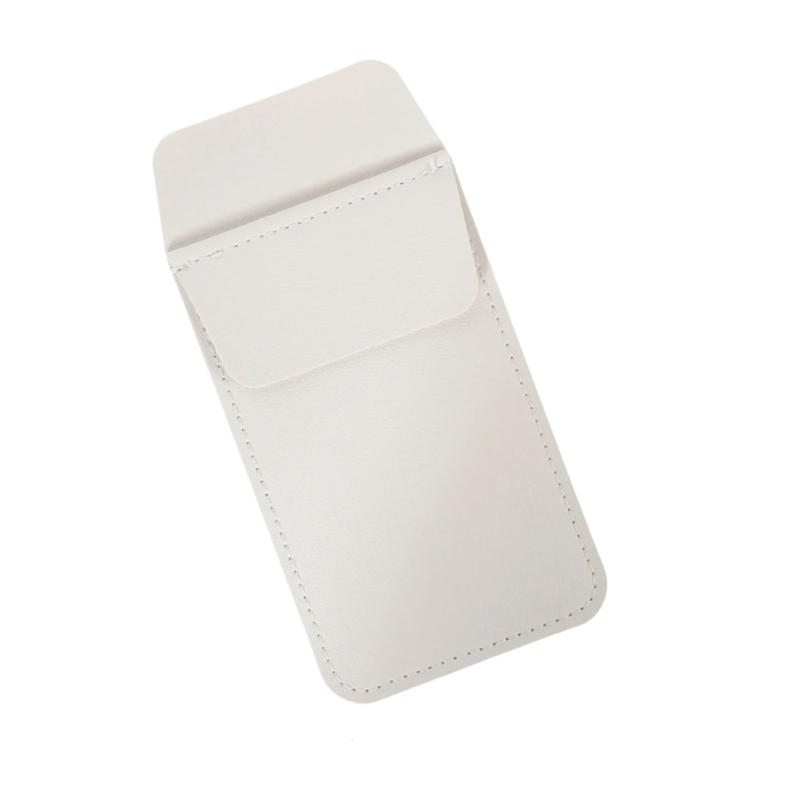 Bryske 15Pcs Pencil Pocket PU Pen Sleeves Nurse Doctor Organizer Protector Storage Bag For Office Hospital Pens(White)