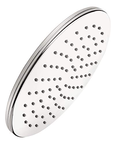 AquaSu® 72287 2 Douche de tête Techna avec 1 type de jet | Ronde | Chromé | 22 cm de diamètre | Avec rotule | picots anticalcaire | Filetage standard : 1/2 | Douche de pluie bien-être | 72287 2 Cover