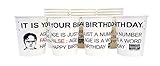 It is Your Birthday Cups The Office Birthday Decoration Party Supplies Dwight Schrute Dunder Mifflin Design Cups (10 Ounce 16 Counts)