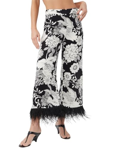 Trina Turk Women's Feather Trim Pant