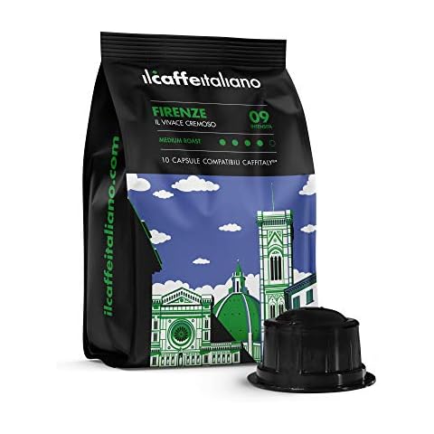 Caffitaly, 100 Kaffeekapseln mit dem Caffitaly-System kombpatible Cover