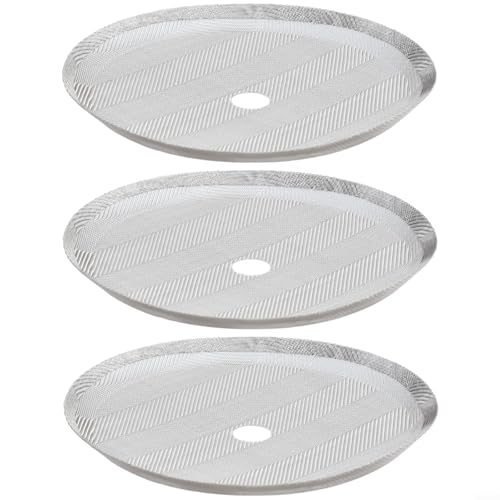 3 piezas de repuesto de filtro de prensa francesa de acero inoxidable para prensas de café de 350 ml, 800 ml, 1000 ml, fácil de limpiar y de larga duración (para 800 ml)