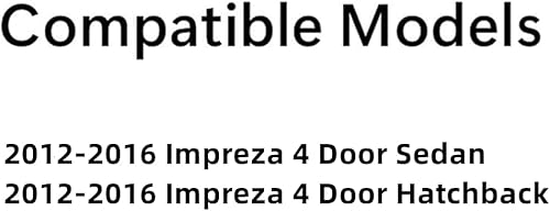 Miniatura 2 de Vidrio de la puerta delantera del lado derecho del pasajero compatible con modelos Subaru Impreza 2012-2016