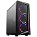 Cooler Master CMP 510 Obudowa PC Typu Midi Tower - Pasek ARGB, Siatkowy Przedni Wlot, 3 Wentylatory ARGB 120mm, Panel Boczny z Hartowanego Szkła, Wszechstronne Chłodzenie, Oddychająca Osłona Zasilacza