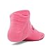 Under Armour Unisex Youth Essential No Show Socks 6 Pack, (672) Super Pink/White/Fuchsia Dusk, Small