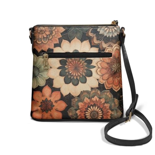 バッグ u.under_wood ZIP PU LEATHER BAG 2953B Chic Womens Shoulder Bag: Retro PU Leather Underarm Bag