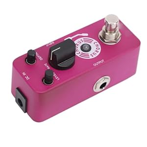Alomejor Pink Chorus Effektpedal für E-Gitarre