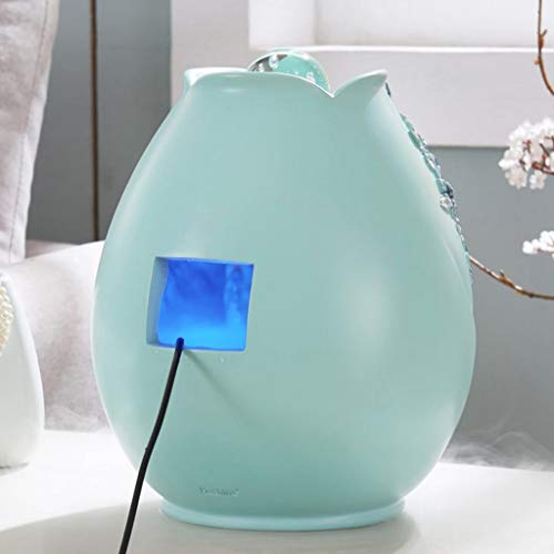 Desktop Fountain Resin Fountain Decoration Living Room kantoor Desktop Verstuiverlucht luchtbevochtiger Fountain Decoration Gift Accessoires voor fonteinfonteinen in de tuin - Image 4