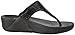 Fitflop Damen Lulu Adjustable Leather Toe-post SandalsFlipflop, All Black, 6.5 US