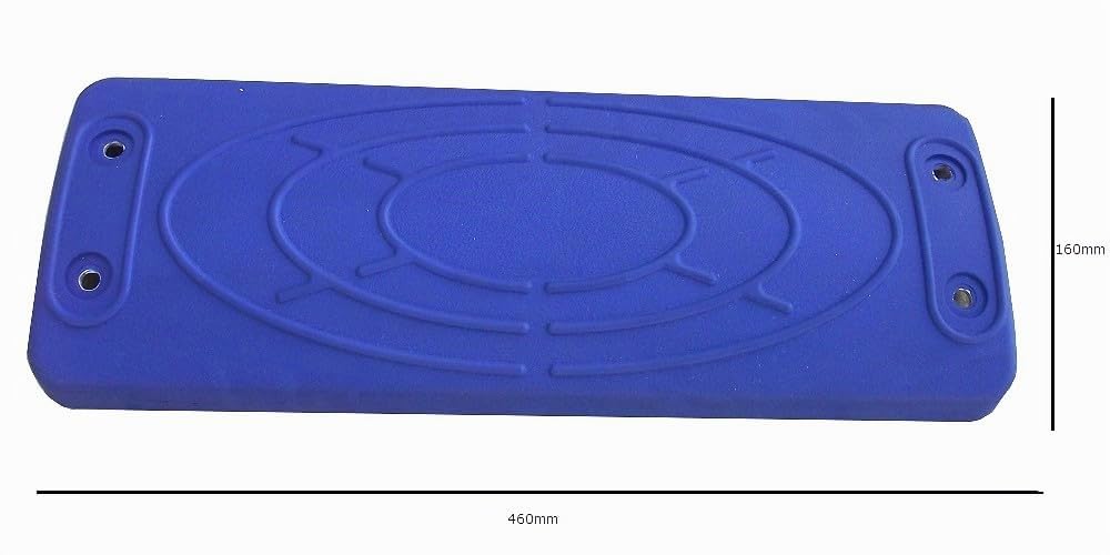 Spilli Outdoor World Sedile Altalena di Gomma Blu con catene uso commerciale