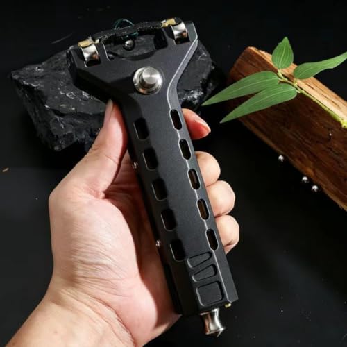 18+ Adult Semi-Automatic Slingshot Alloy Frame High Velocity Repeating Sling Shot for Hunting Target Practice and Outdoor Survival