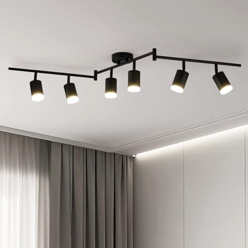 Plafonnier spot LED orientable pour illuminer les pièces sombres
