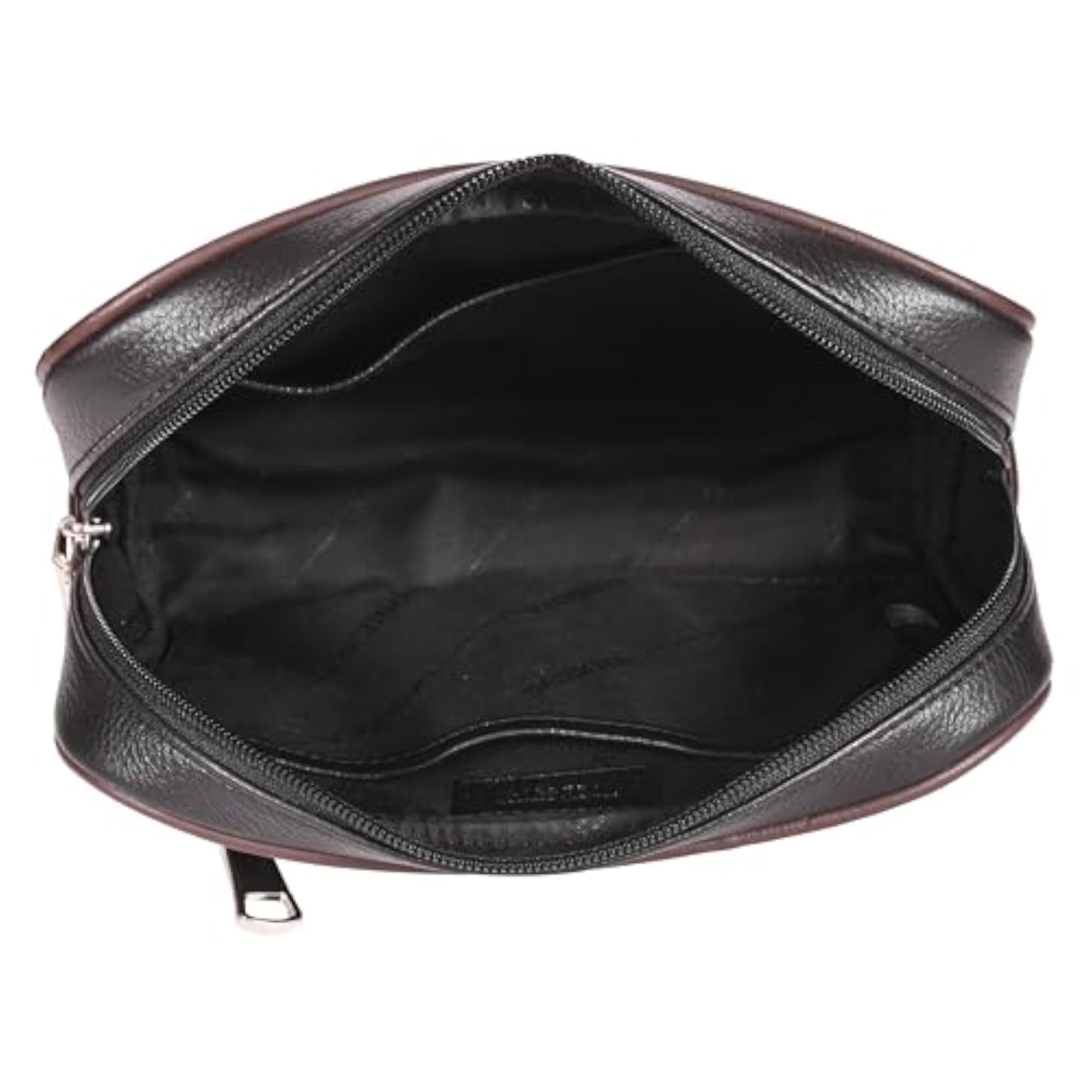 Genuine Leather Unisex Toiletry Travel Pouch