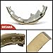 A-Premium Rear Ceramic Drum Brake Shoes Set Compatible with Select Jeep, Dodge, Chrysler, Plymouth Models - Wrangler, Cherokee, Comanche, Grand Caravan, Dakota, Mini Ram, Town & Country, Grand Voyager