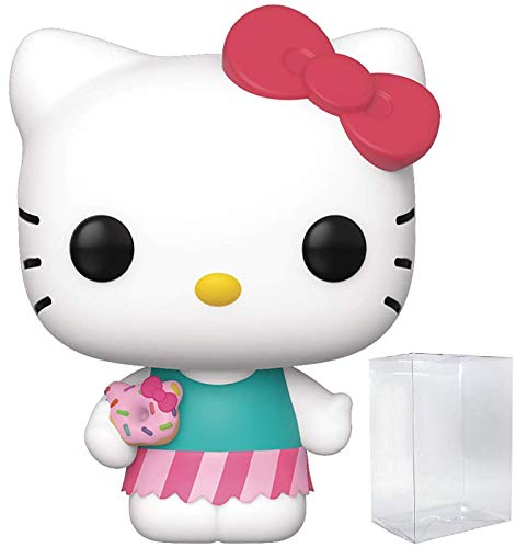 Pop Sanrio: Hello Kitty – Hello Kitty (Dulce Suave) Pop! Figura de Vinilo (Incluye Funda Protectora Compatible con Pop Box)