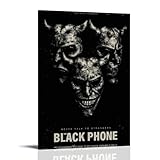 YRAEYWAER Póster estético de The Black Phone(6) para decoración de sala de estar, dormitorio, sala de estar, decoración de pared, 30 x 45 cm, estilo marco