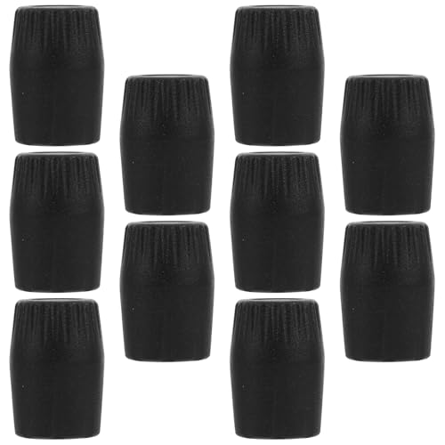Ciieeo Microphone Stand Feets 10 Pcs Protective Caps for Legs Stable Base Support Easy to Install Suitable for Various Mic Racks Use