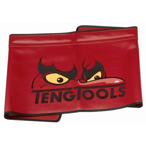 Teng Tools FC01 Protective Wing Cover – Heavy‑Duty PVC with Soft Cloth Backing, Full‑Length Magnetic Strip, 40x107cm Wing Protector for Scratch‑Free Vehicle Maintenance