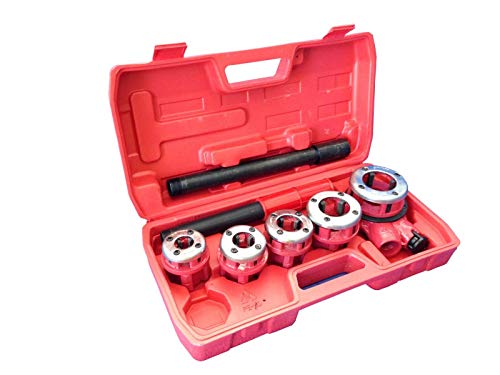 Kit de Roscas para Tubos con Carraca y 5 Dados