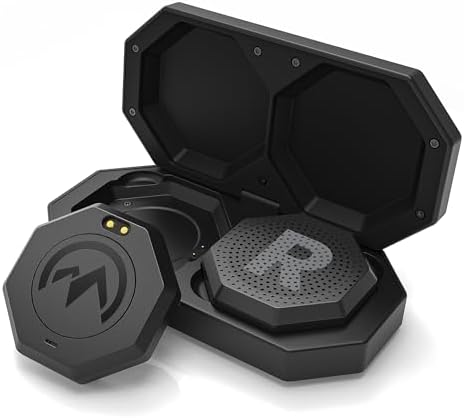 OutdoorMaster Ski Helmet Headphones, True Wireless Bluetooth with Charging Case, Drop-in Headphones HD Speaker Chip Compatible with All Audio Ready Snowboard Helmets