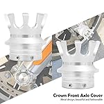 HCmotorku-Motorcycle-Front-Axle-Nut-Covers-Cap-King-Crown-Fit-for-Harley-Touring-Electra-Road-Street-Glide-Softail-Dyna-Sportster-XL-2008-Later-Chrome