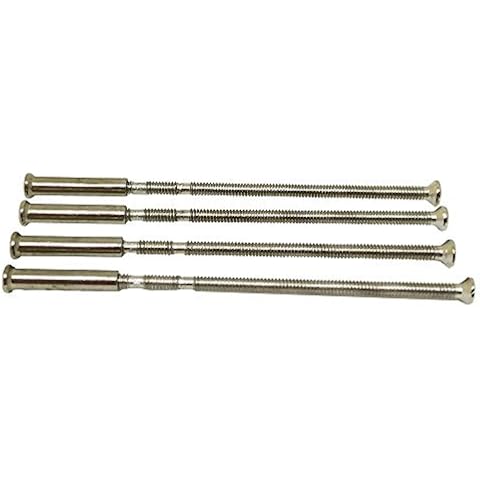 M3 Door Handle Fixing Screws Use for Door Handle Roses Knobs and Escutcheons 4Pieces Cover