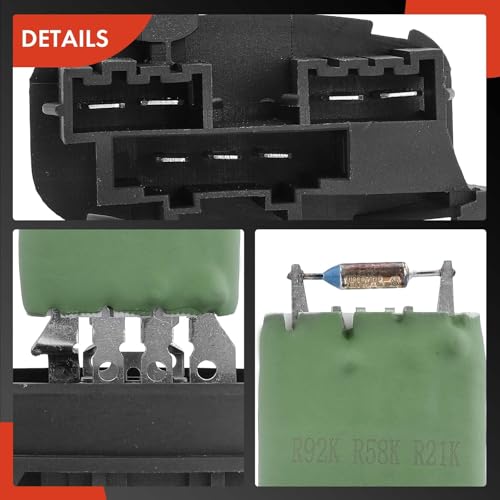 Image of A-Premium HVAC Blower Motor Resistor Compatible with Dodge & Freightliner | for Dodge Sprinter 2500 2003-2006 & Freightliner Sprinter 2500 2006 & Mercedes-Benz Sprinter 2003-2006, 2.7L