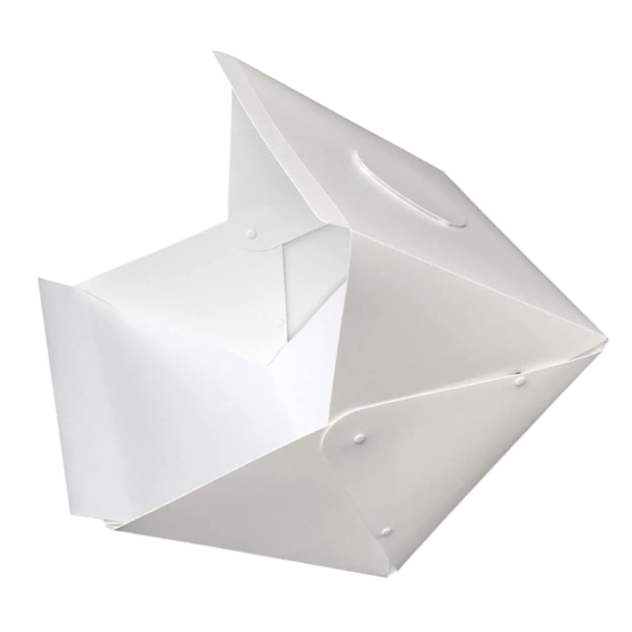 Uonlytech Portátil Plegable de 40cm para Fotografía de Productos Luz LED White y Diseño de Plástico para Estudio Fotográfico