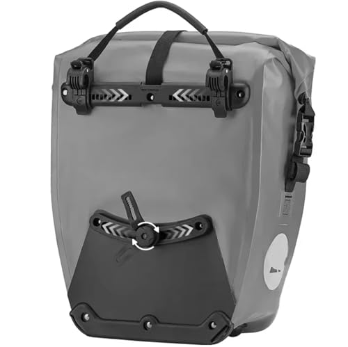 Bolsa alforja universal e impermeable para equipaje trasero de moto 2
