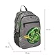 SKANDO BAGS Erweiterbarer Rucksack LEGO® NINJAGO®, Elemental Master of Energy: Geräumiger Rucksack mit zwei großen Reißverschlusstaschen, Fronttasche und seitlichen Netztaschen.