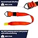 Fusion Adjustable Lanyard with D-Ring, Orange,30 INCHES (TZP-16-3)