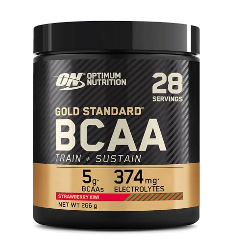 Optimum Nutrition - Optimum Nutrition Gold Standard BCAA en Poudre, Goût Fraise et Kiwi, 266g, 28 Doses - -20%