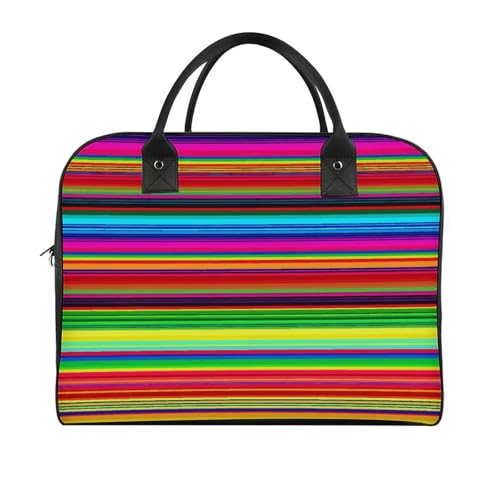 Maletín Colorido con Rayas Mexicanas para Laptop miniatura 3