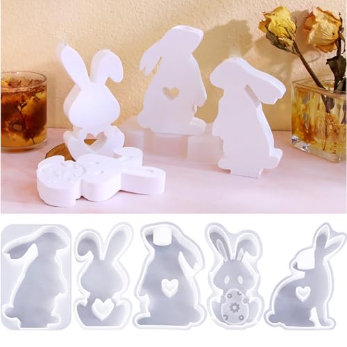 Moules de Pâques en silicone pour décorer votre table de fête