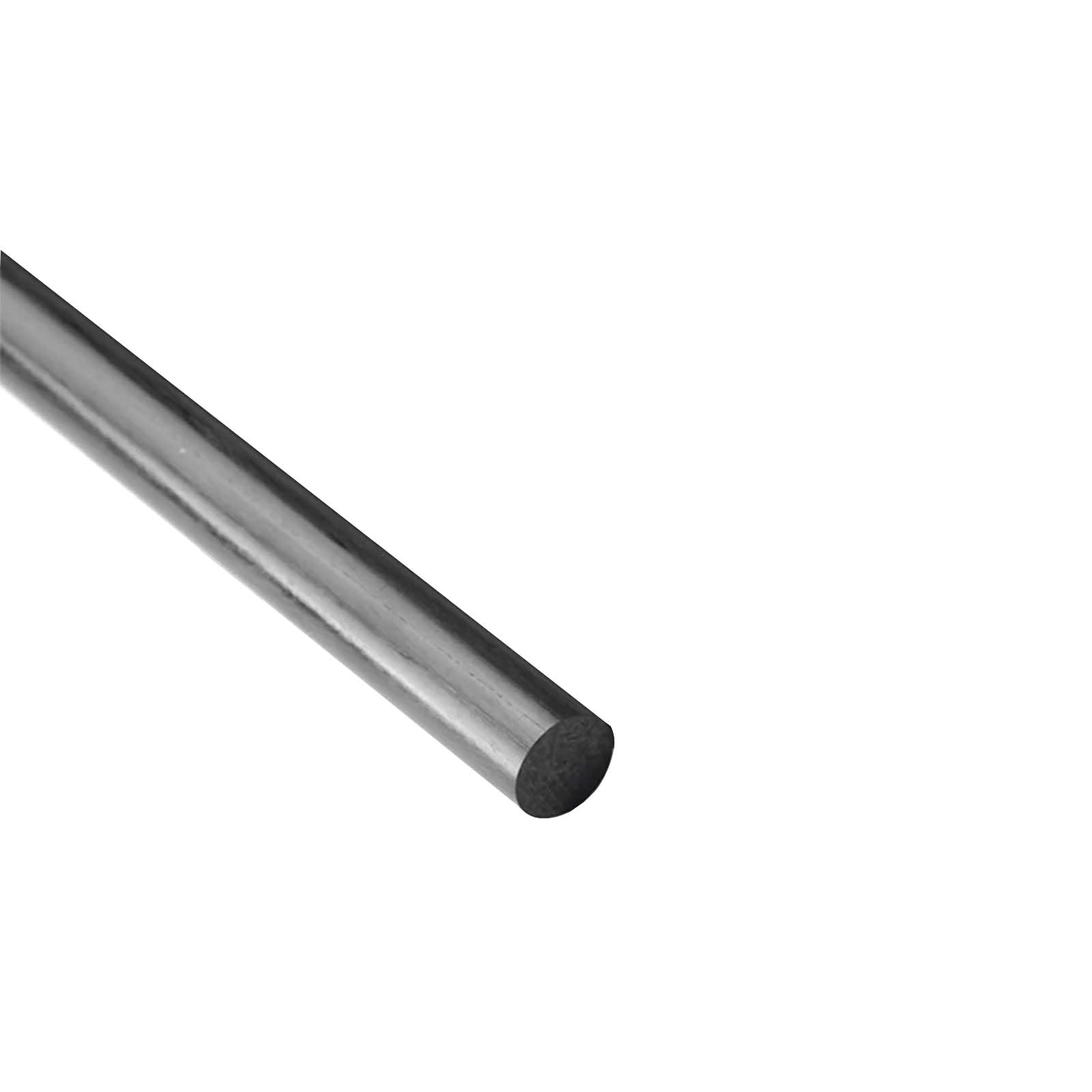 WOFDALY Black Carbon Fiber Round Rod 50cm Solid High Strength Shaft for RC Drone Aircraft Model Building DIY Engineering Structural Reinforcement Use,11mm