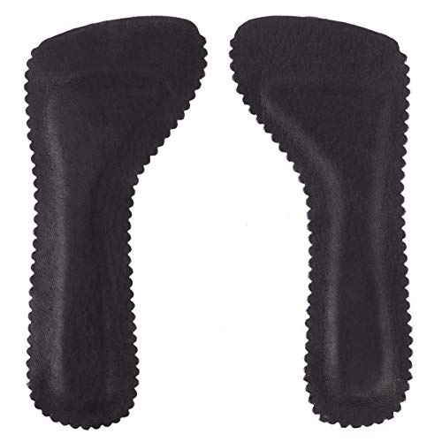 EXCEART 1 par de Plantillas de Zapatos Autoadhesivas de Tacón Alto Plantillas para Aliviar El Dolor Almohadillas Suaves Antideslizantes para Mujer (Negro)