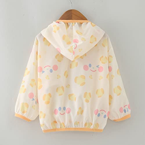 Toddler Girls Sun Pr𝗼tection Jacket for Boys Summer Lightweight Breathable 𝗦unscreen Hoodie Jacket Outwear2