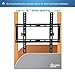 Tilt TV Wall Mount Bracket for 32-55 Inch Samsung Sony Vizio LG Sharp LED LCD OLED QLED Plasma Flat Curved Screen TVs, VESA 400x400mm 154lbs Capacity, Fits 16