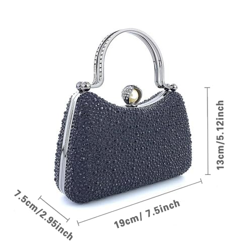 Image of Womens Evening Clutch Bag Designer Evening Handbag Hand Bag,Lady Party Wedding Clutch Purse, Great Gift Choice | Hand Bag