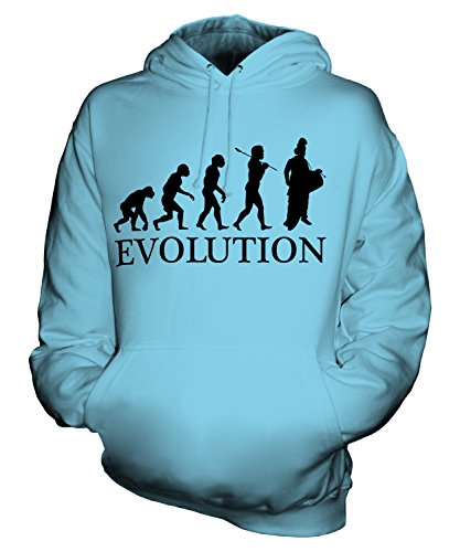 Sweat à Capuche Batteur Indien Évolution Idéal Pour Vos Soirées Concert Et Musique