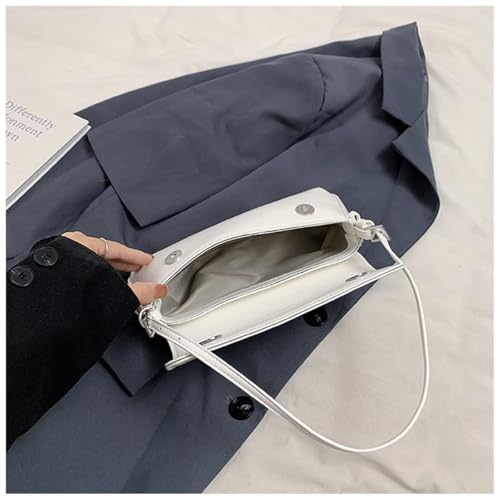 Small Shoulder Bag for women, Flap Underarm Shoulder Bags Women's Pu Leather Crossbody Purse Handbag3