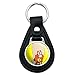 Black Leather Looney Tunes Yosemite Sam Keychain