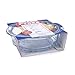 Pyroflam Borosilicate Clear Glass Steamer Basket, 20cm, White
